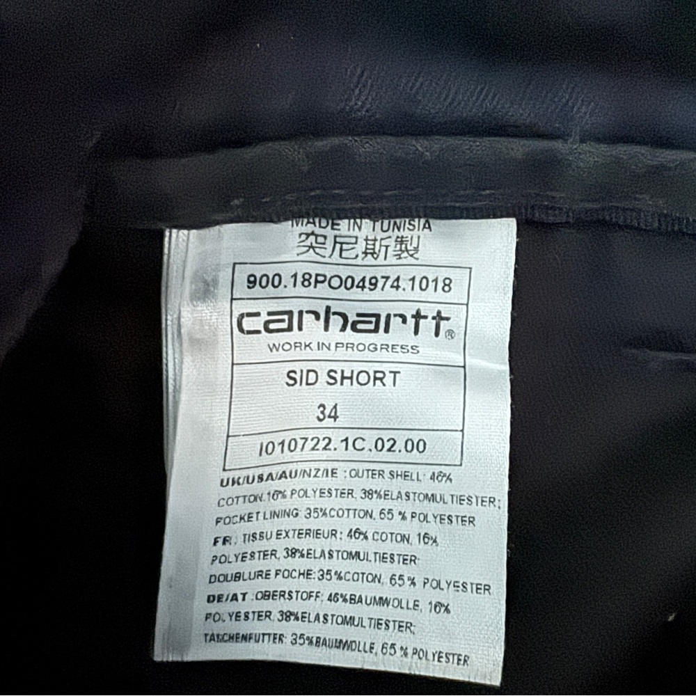 Carhartt WIP Sid 11” Chino Short - Picture 4 of 4